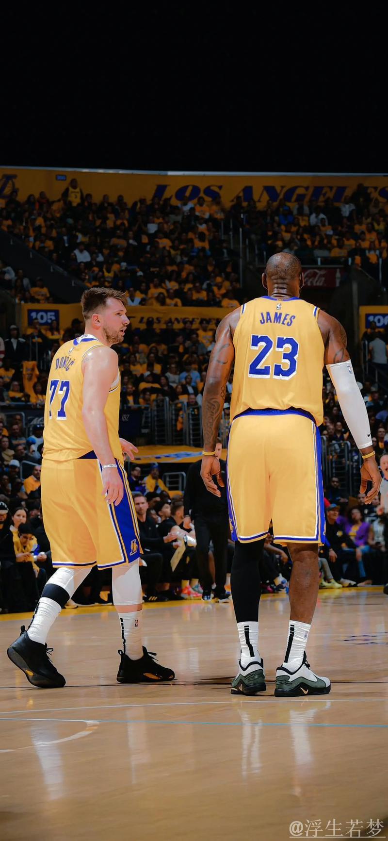 詹姆斯补篮锁定胜局 东契奇砍34分 湖人险胜步行者